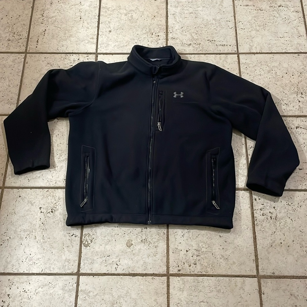 ⭐️⬇️ Under Armour Men’s Fleece Full-Zip Jacket with Zip Pockets - UNISEX